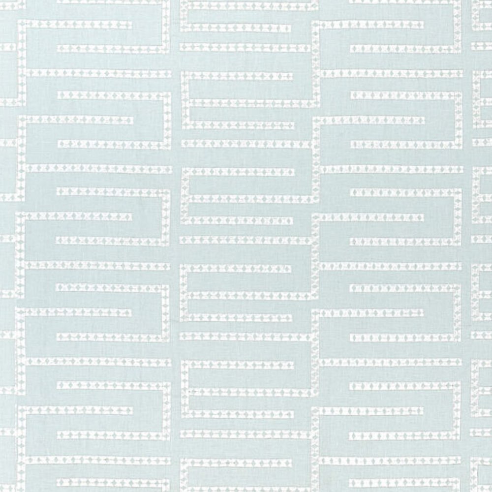 Thibaut Architect Embroidery in Mist